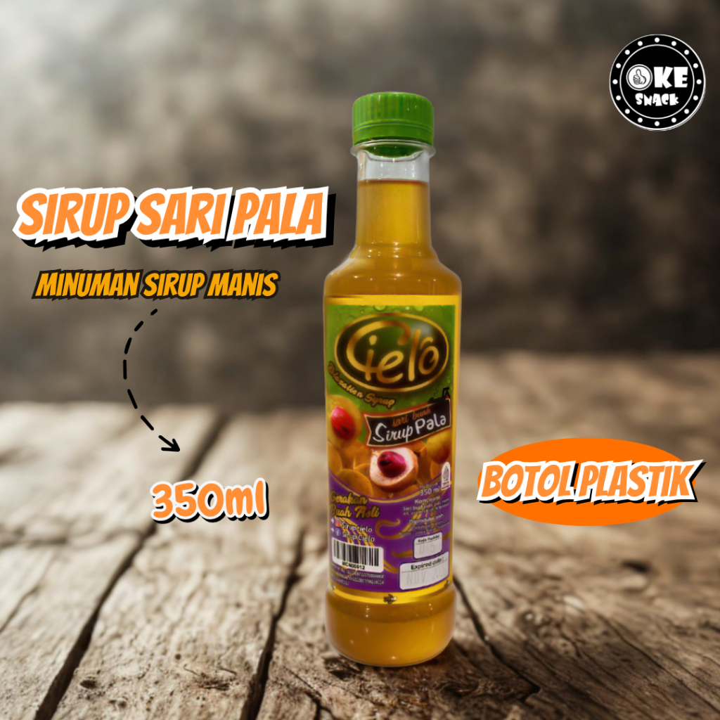 

Cielo Sirup Buah Pala Botol 350ml