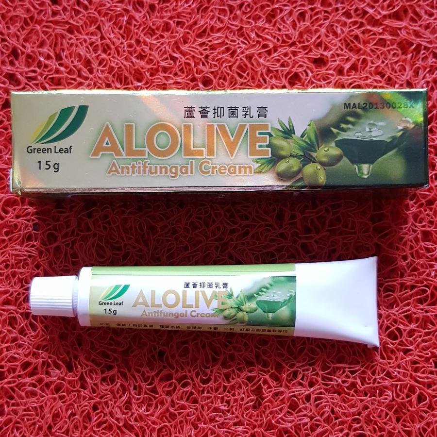 Alolive Antifungal Cream ( Saleb gatal , kutu air , Panu )