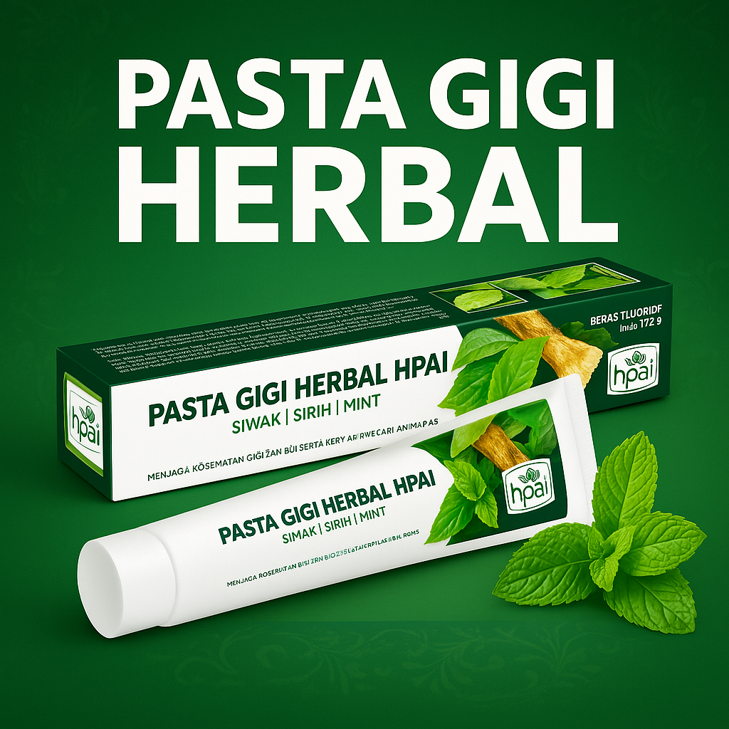 PASTA GIGI HERBAL HPAI - PASTA GIGI HERBAL - HNI HPAI