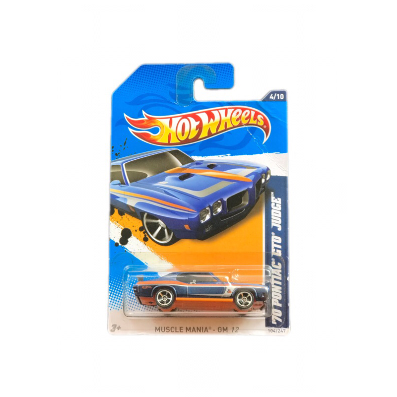 Hot Wheels - '70 Pontiac GTO Judge (Muscle Mania 2012)