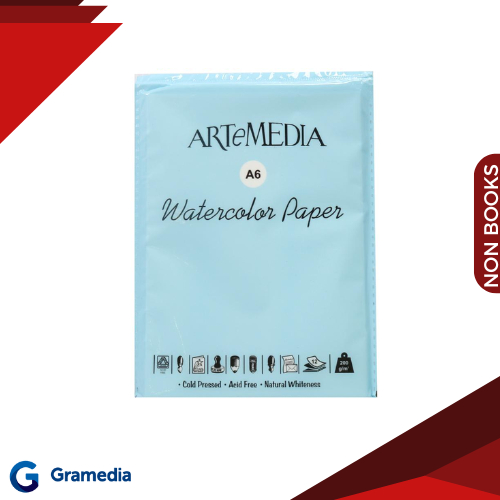 

Gramedia Medan - Artemedia A6 Watercolor Paper Sheet