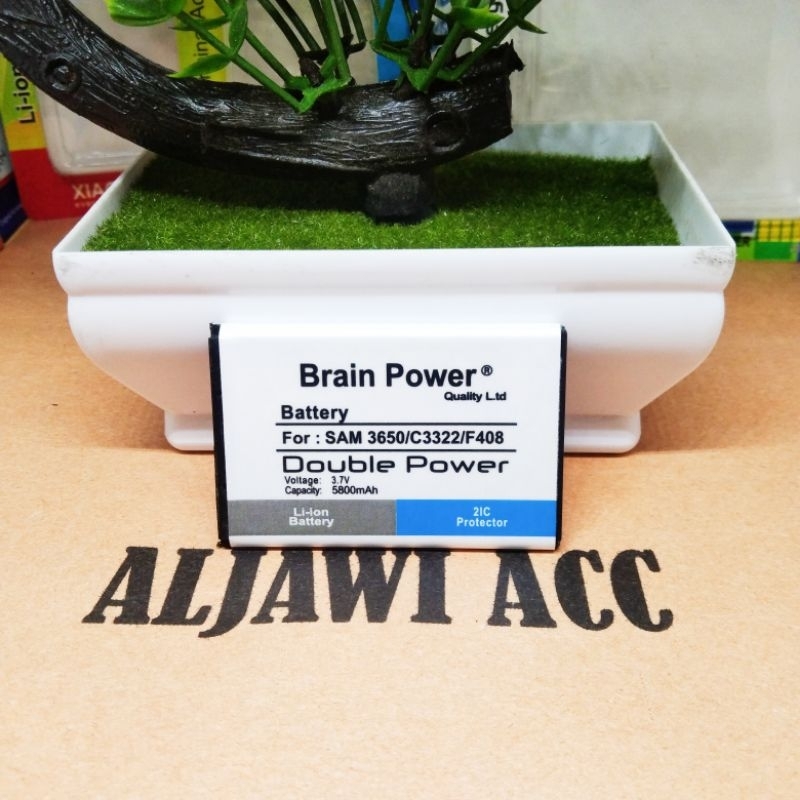 Baterai batre  For Sam sung corby lakota C3322 S3560 B3410 GT-S5611 L700 Double Power Original Batte