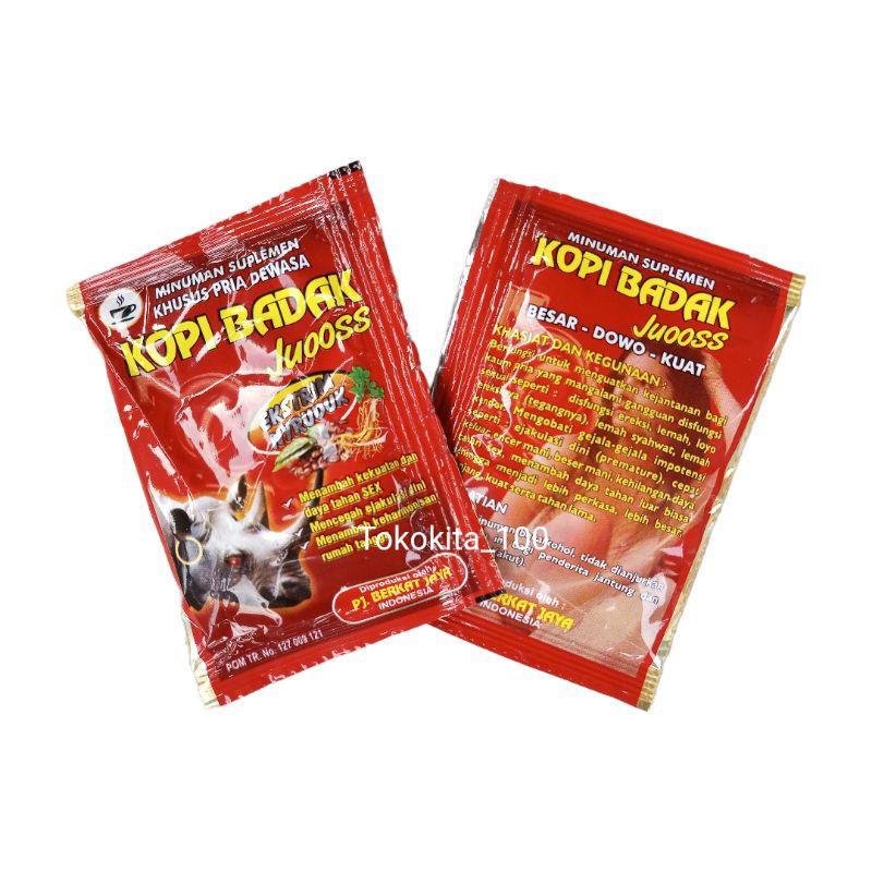

1 Sachet Kopi Badak jooss