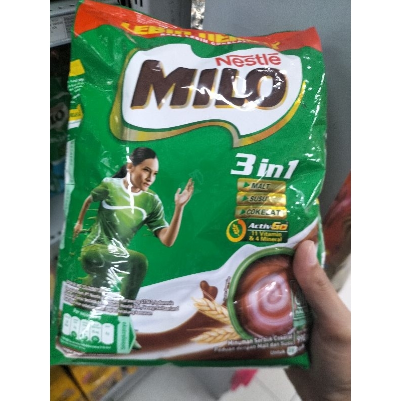 

[READY] MILO 3in1 activGo minuman serbuk cokelat 790g