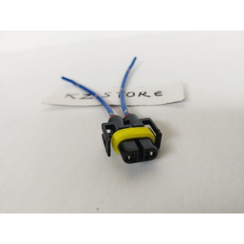 socket fitting lampu halogen mobil foglamp kabut H11 H16 H27