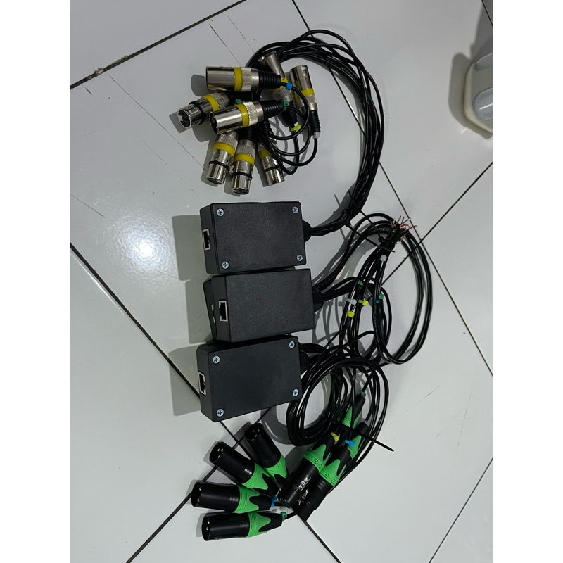 CONVERTER LAN TO XLR JACK BAGUS