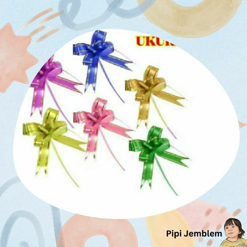 

(1 pcs) pita tarik serut Lis emas