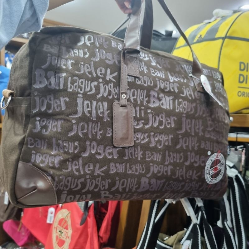 TAS TRAVEL. HAND CARRY TRAVEL. ORIGINAL JOGER. OLEH OLEH BALI