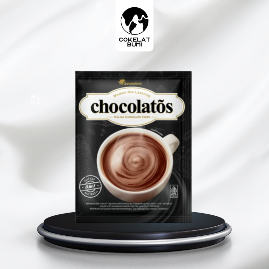 

Chocolatos Drink Chocolate Sachet - 10 Sachet x 26 g Cokelat Manis