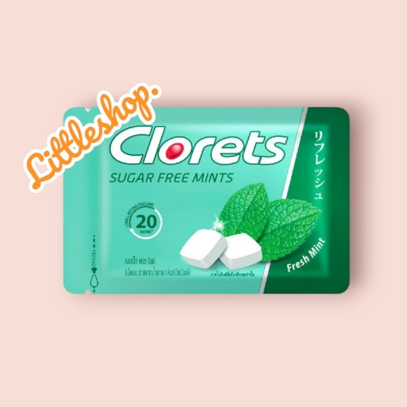 

CLORETS Sugar Free Mints Spearmint – Permen Bebas Gula