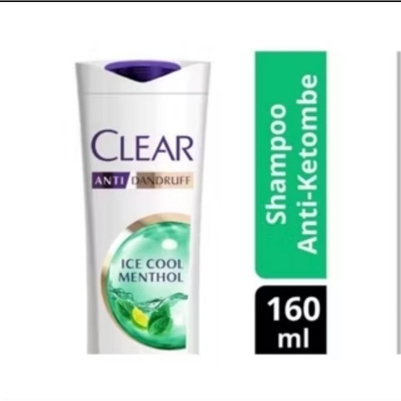 Clear Shampoo Ice Cool Mentol 160 ml