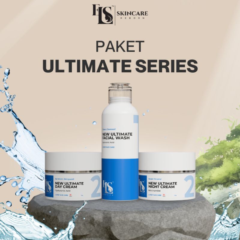 LS SKINCARE PAKET ULTIMATE BPOM ( ELSTM ) ,LS SKINCARE PEMBERSIH FLEK HITAM