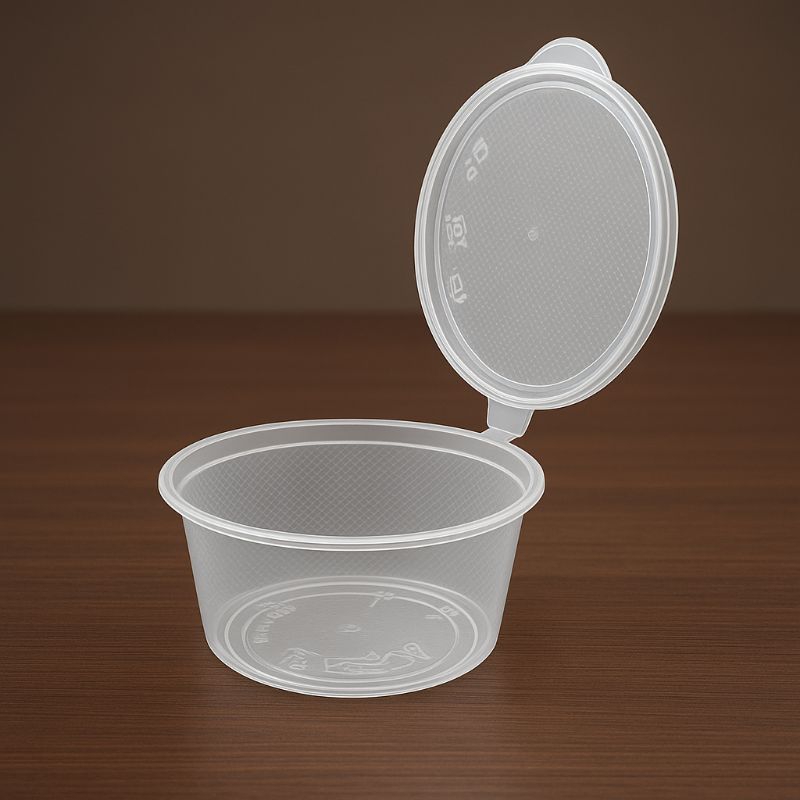 [60ML] Thinwall Sauce Cup / Cup Puding / Cup Saos 60ML Tutup Sambung Merk Victory Klir DM Dee Mak @5