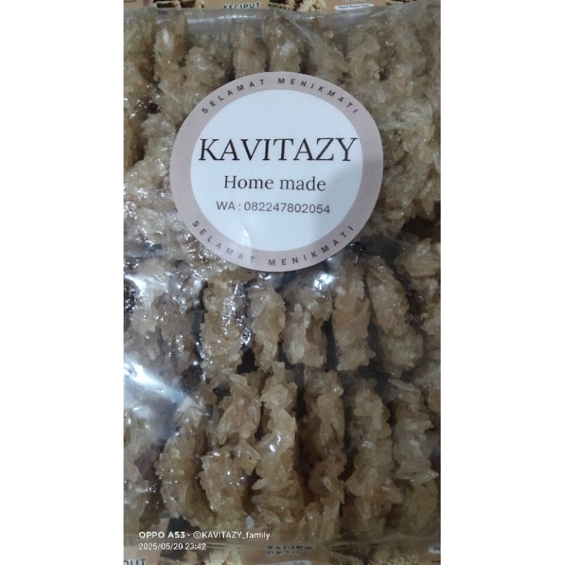 

kerupuk rengginang rasa terasi