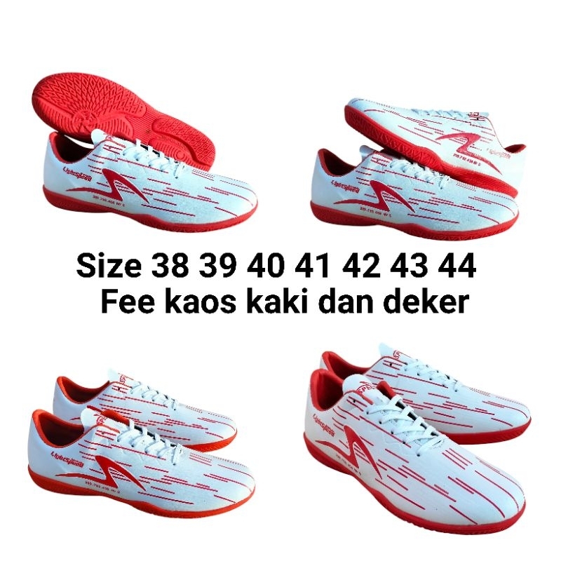 BERDECIT Sepatu Futsal Dewasa light Speed Reborn Sepatu Futsal Terlaris Sepatu Futsal Putih Cewek Co