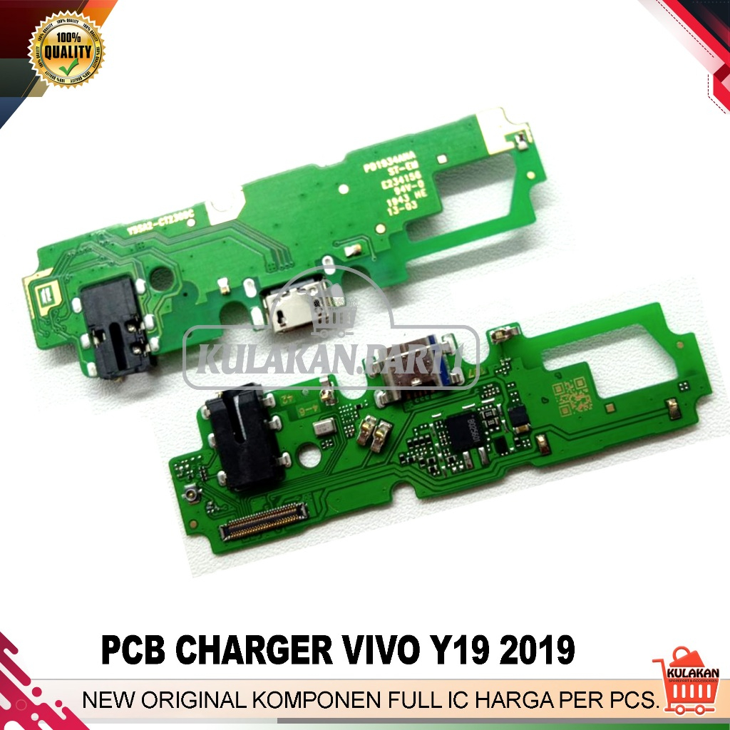 Papan pcb connector Charger VIVO Y19 - VIVO Y19 2019 Ic Smart Fast Charging