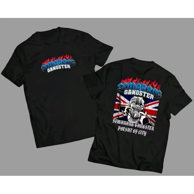KAOS-TAHIRT SEMARANG GANGSTER POESAT OF CITY