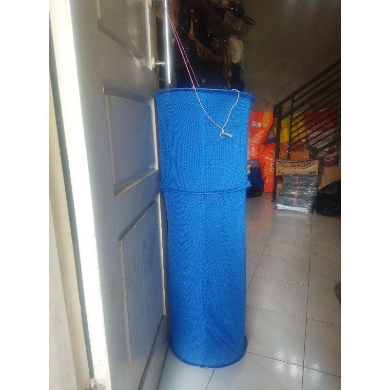 Koja Ikan Ring Tiga - Korang Ikan - Wadah Ikan - Keramba Ikan - Tempat Ikan - Jaring Ikan Panjang 10