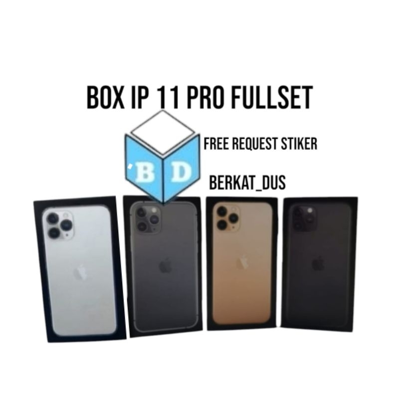 

BOX/KOTAK 11 PRO FULLSET, WARNA LENGKAP