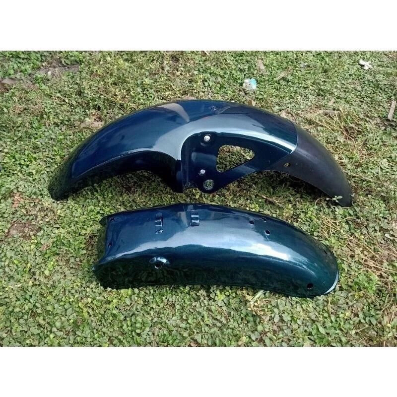 SPAKBOR DEPAN BELAKANG RX KING WARNA HIJAU BOTOL