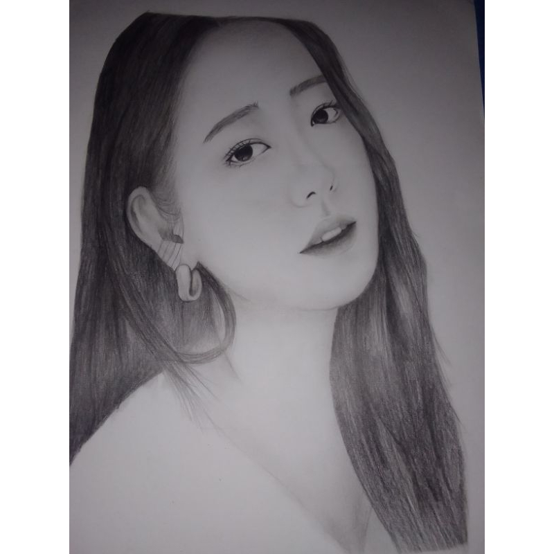 Sketsa wajah Pensil A4