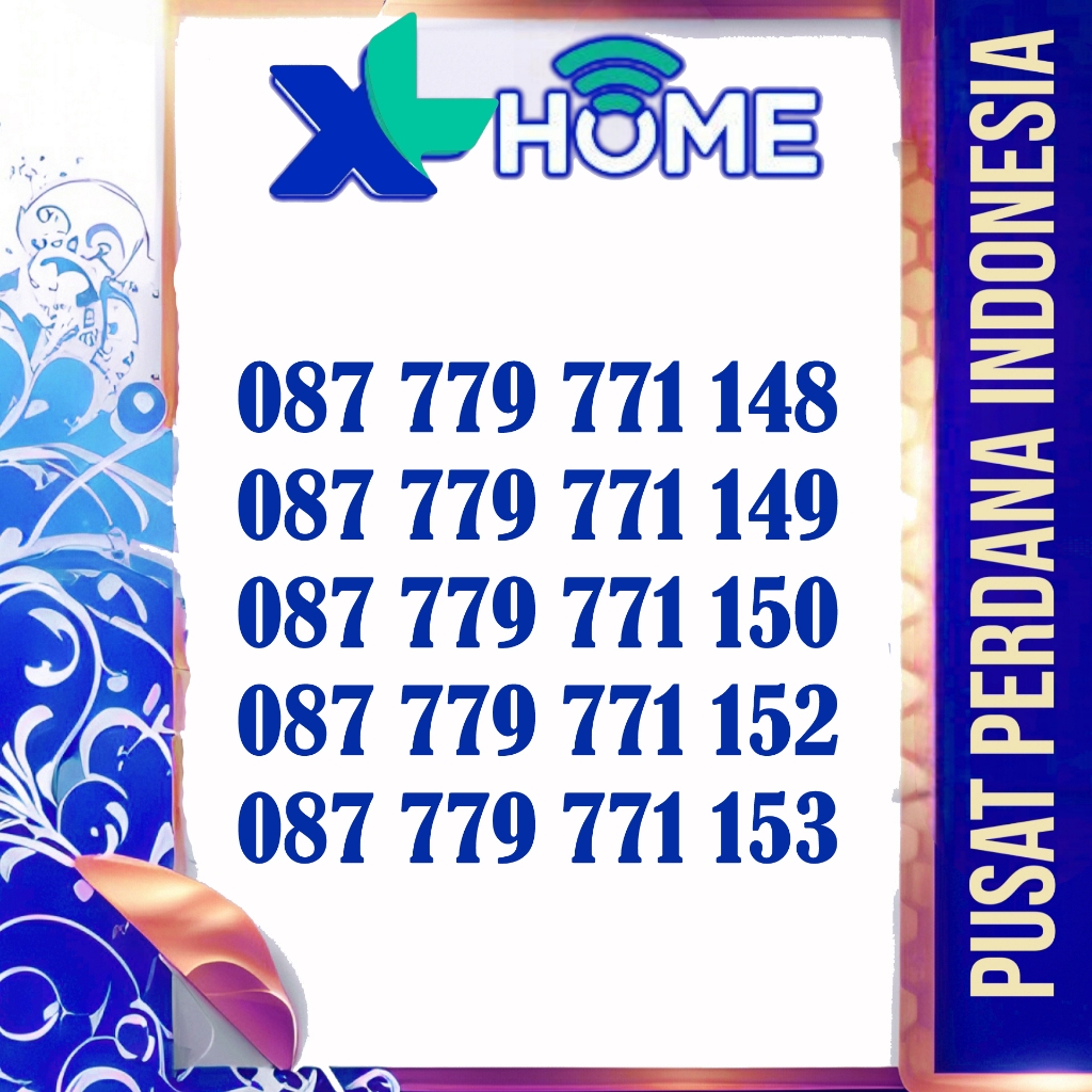 Part 15. nomer cantik kartu XL mudah diingat, kartu perdana baru segel ori Wajib Registrasi KK dan K