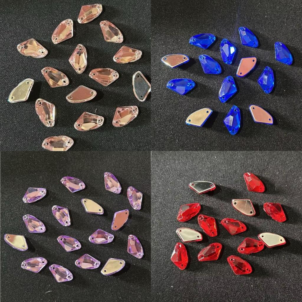 9x10 / 12x18 / 9x15 Diamond Segitiga Taiwan @100PCS (DT 97) GRADE A