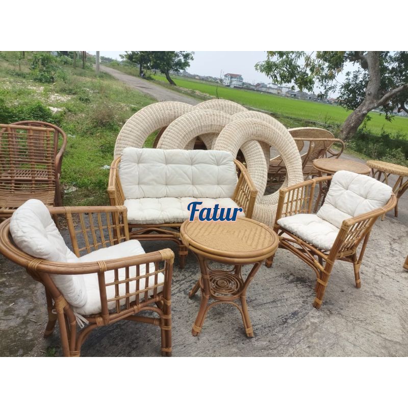 RAADY KURSI TAMU / KURSI SOFA 1 SET FREE JOK DAN SANDARAN