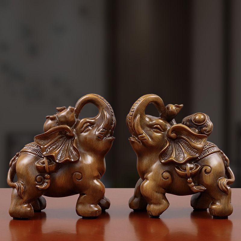 PAJANGAN Gajah Pajangan Fengshui Gajah Pajangan Sepasang Gajah