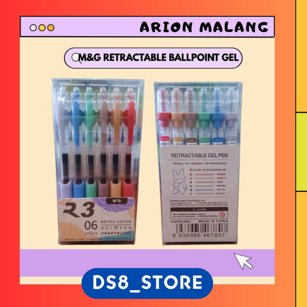 

M&G Ballpoint Gel AGP023R4