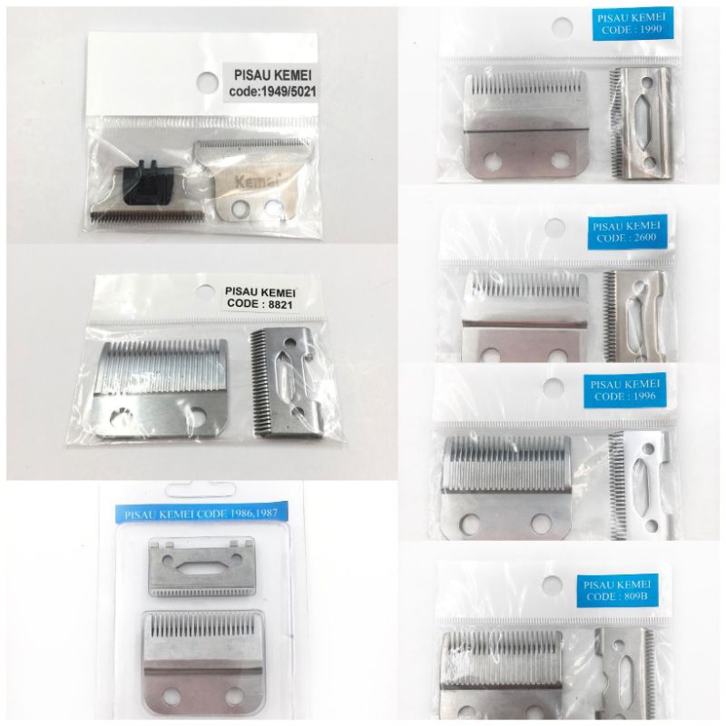 MATA PISAU KEMEI 809a / 1996 / 2600 / 1900 / 1986 /1987 / 1949 / 5021 / 8821