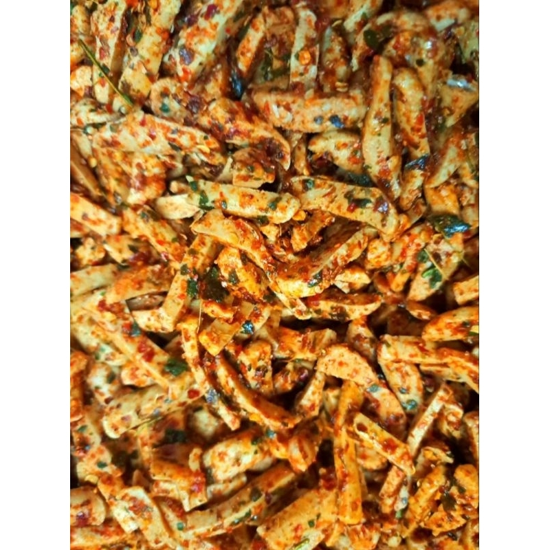 

Basreng pedes daun jeruk 10.000 pertoples ukuran 300ml