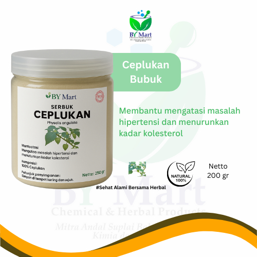 

BY KIMIAHERBAL Daun Ceplukan Bubuk Tanpa Campuran (250gr) (500gr) (1kg) Obat Herbal Alami