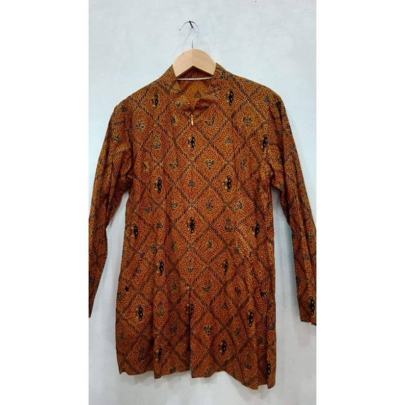 NEW baju Batik kemeja batik wanita jahit sendiri