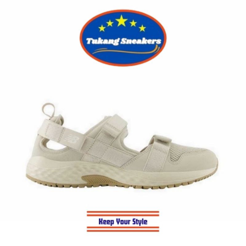 Sepatu Sandal Unisex New Balance 710 Beige NEWUA710AG1