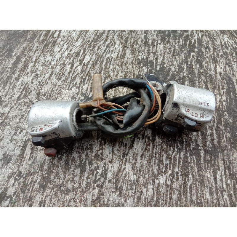 Holder Set Kanan Kiri Honda GL100 GL125 Original