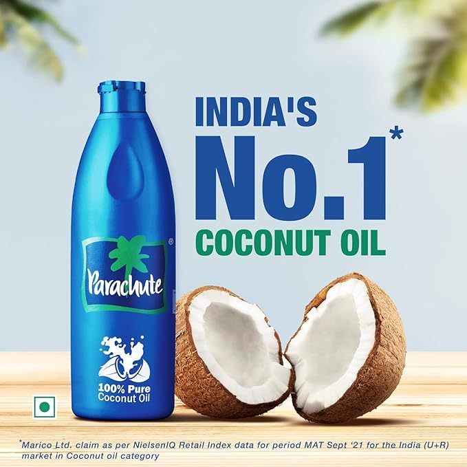 PRELOVED Minyak Rambut Made In India Parachute Coconut Oil 300ml Minyak Rambut Kelapa