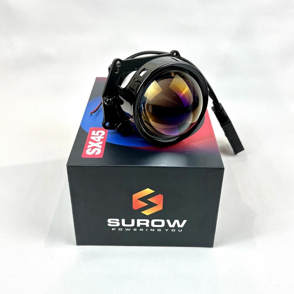LAMPU PROJECTOR PROJI BI-LED SUROW SX45 3 INCH SUPER TERANG lampu bi-led surow sx 45