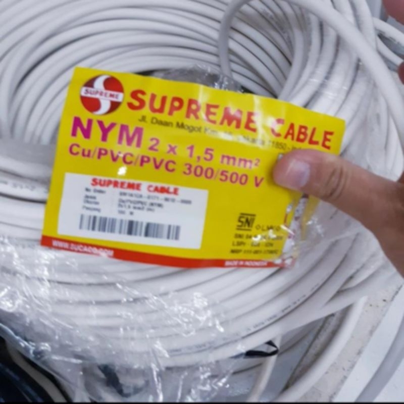 Kabel Instalasi Listrik/ 50 meter / tembaga