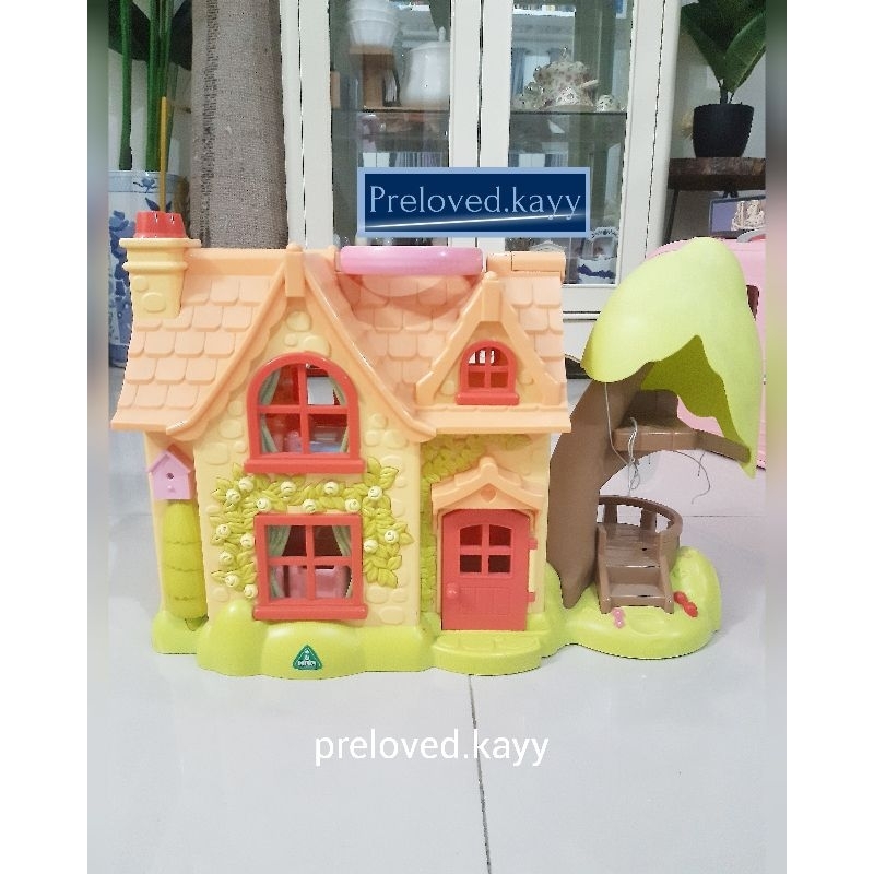 ELC happyland cherry lane cottage doll house mainan rumah rumahan boneka anak perempuan laki laki pr