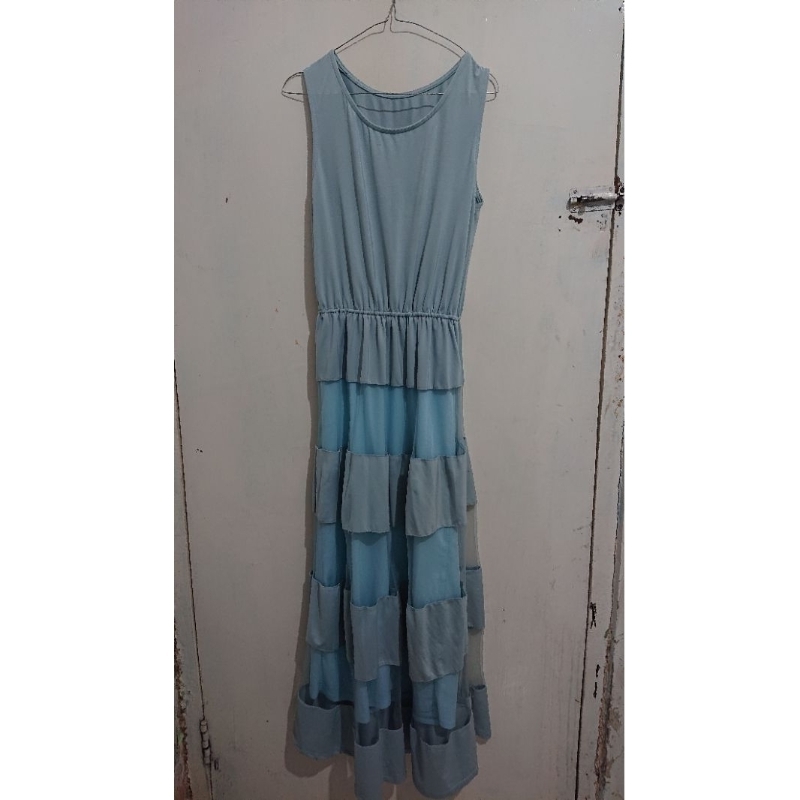 DRESS CANTIK / DRESS TILE / MAXI DRESS