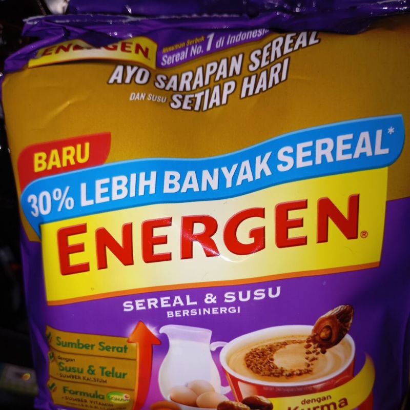 

ENERGEN KURMA ISI 10 SACHET