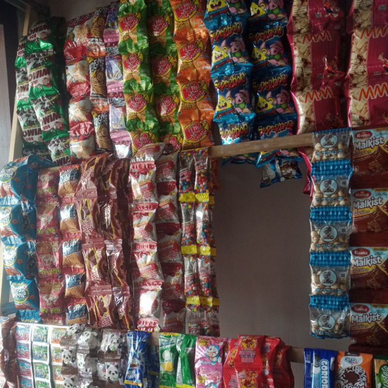 jajan snack 500 an coklat wafer kue