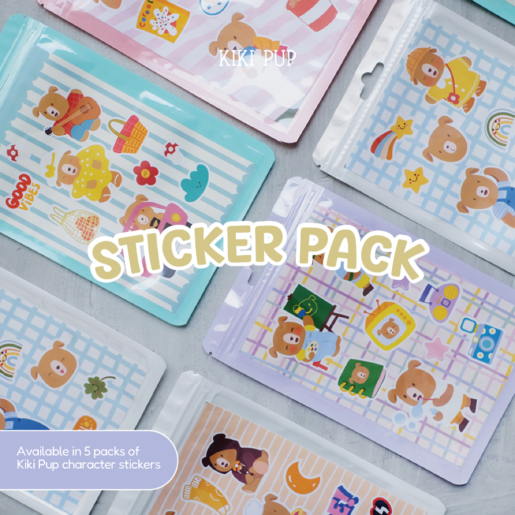 

New Collection! Sticker Pack /Stiker lucu karakter/Stiker set
