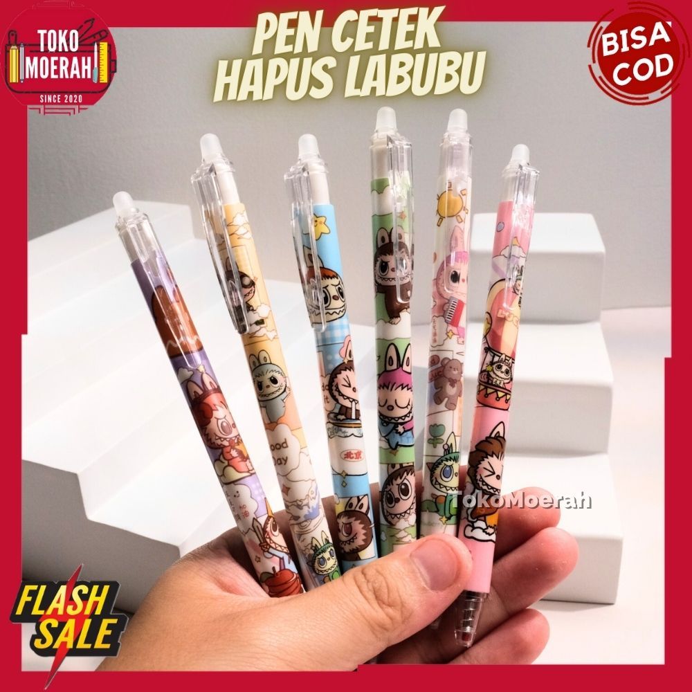 

PEN LABUBU HAPUS PULPEN CETEK LABUBU HAPUS LUCU UNIK PEN ERASEABLE MEKANIK LABUBU IMUT PEN CETEK LABU LABU LABUBU TERMURAH COD