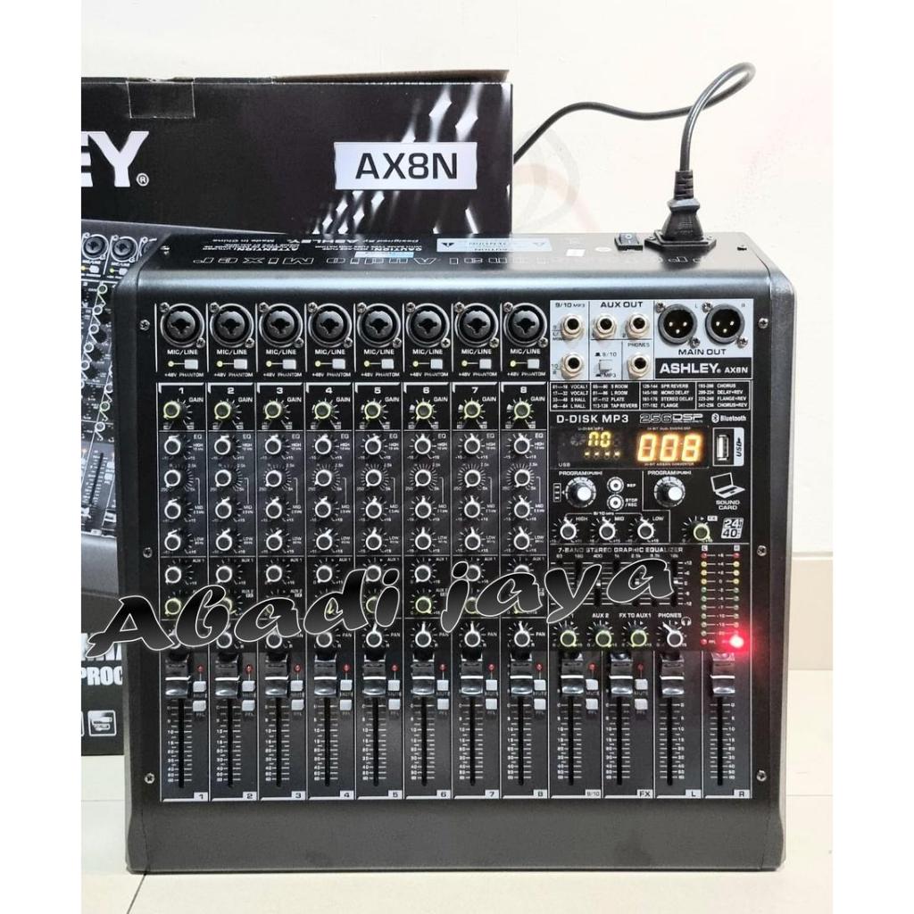 Mixer Audio ASHLEY AX8N 8 Channel Original product Ashley