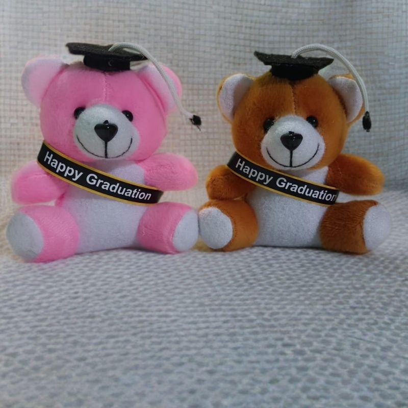 Buket Boneka Wisuda Beruang Mini ukuran 12-14cm/Boneka Wisuda/souvenir wisuda/boneka mini/mainan ana