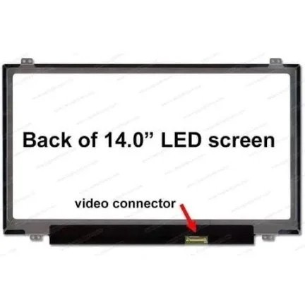 Layar LED LCD Laptop Lenovo Ideapad 130-14AST N140BGA-EA3 14.0 Inch 30 Pin Slim