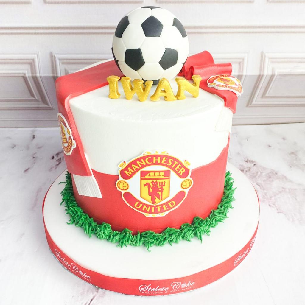 

Kue Ulang Tahun/Birthday Cake/Kue Ultah Tema Bola/Kue Manchaster United/Kue birthday Jakarta