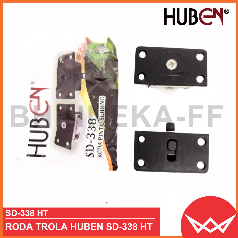 Roda Pintu Lemari Sliding / Geser HUBEN SD 338 HT / - SD-338